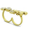 Gold Ring TK2105 Gold - Stainless Steel Ring with Top Grade Crystal