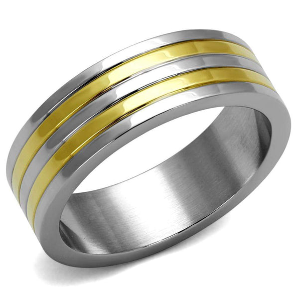 Gold Ring TK2413 Two-Tone Gold - Stainless Steel Ring