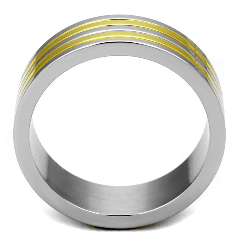Gold Ring TK2413 Two-Tone Gold - Stainless Steel Ring