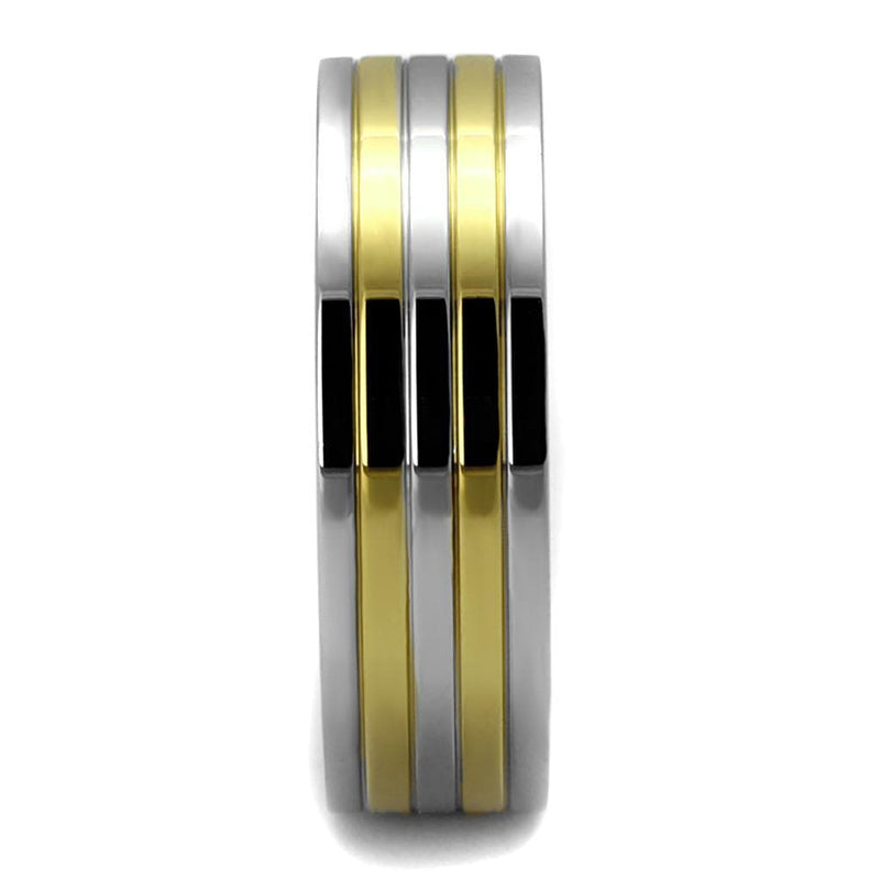 Gold Ring TK2413 Two-Tone Gold - Stainless Steel Ring
