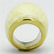 Silver Jewelry Rings Gold Ring VL109 Gold - Stainless Steel Ring with Synthetic Alamode Fashion Jewelry Outlet