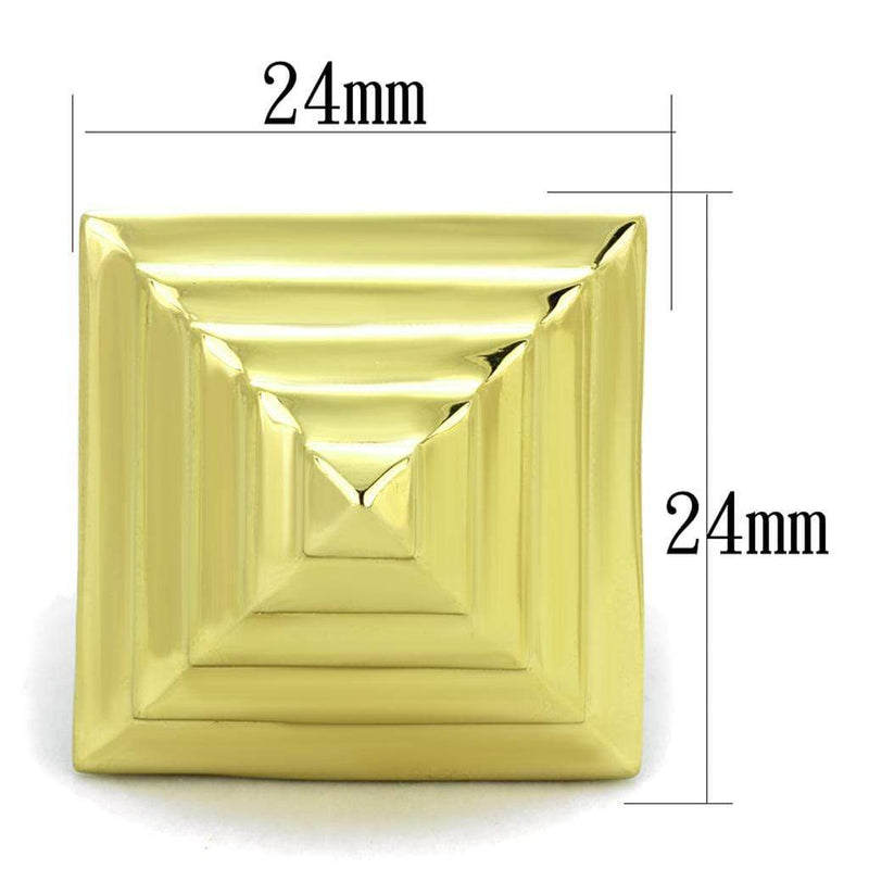 Gold Ring VL119 Gold - Stainless Steel Ring