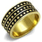 Gold Stackable Ring TK2312 Gold - Stainless Steel Ring with Epoxy