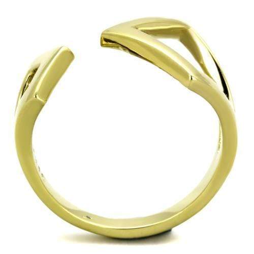 Silver Jewelry Rings Gold Wedding Ring Sets TK1903 Gold - Stainless Steel Ring Alamode Fashion Jewelry Outlet