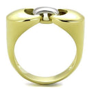 Gold Wedding Ring Sets TK1915 Two-Tone Gold - Stainless Steel Ring