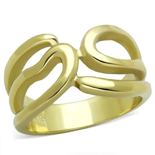 Gold Wedding Ring Sets TK2036 Gold - Stainless Steel Ring