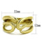 Gold Wedding Ring Sets TK2036 Gold - Stainless Steel Ring