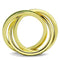 Silver Jewelry Rings Gold Wedding Rings 3W1327 Gold Brass Ring with Synthetic in Emerald Alamode Fashion Jewelry Outlet