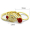 Gold Wedding Rings 3W1495 Gold Brass Ring with Synthetic in Siam