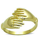 Gold Wedding Rings 3W834 Gold Brass Ring