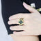 Gold Wedding Rings TK3721 Gold - Stainless Steel Ring with CZ