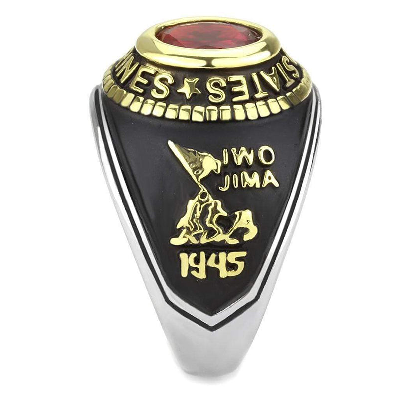 Gold Wedding Rings TK3723 Two-Tone Gold - Stainless Steel Ring