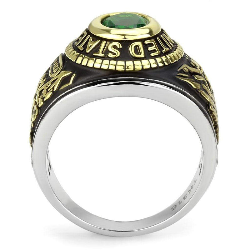 Gold Wedding Rings TK3724 Two-Tone Gold - Stainless Steel Ring