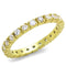 Gold Wedding Rings TK45202G Gold - Stainless Steel Ring with AAA Grade CZ