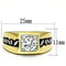 Silver Jewelry Rings Gold Wedding Rings TK739 Two-Tone Gold - Stainless Steel Ring with CZ Alamode Fashion Jewelry Outlet