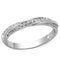 Silver Jewelry Rings Jewelry Rings 3W510 Rhodium Brass Ring with AAA Grade CZ Alamode Fashion Jewelry Outlet