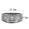 Men's Band Rings TK2518 Stainless Steel Ring with AAA Grade CZ