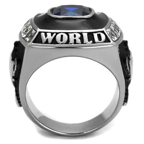 Men's Band Rings TK2665 Stainless Steel Ring with Synthetic