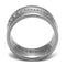 Men's Band Rings TK2667 Stainless Steel Ring with AAA Grade CZ