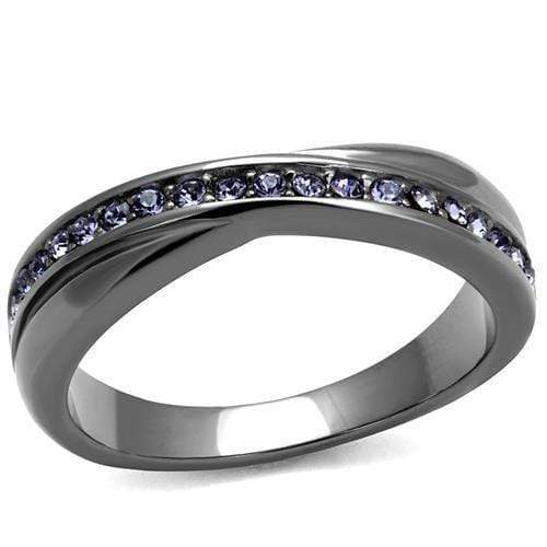 Men's Band Rings TK2750 Stainless Steel Ring with Top Grade Crystal