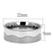 Silver Jewelry Rings Men's Band Rings TK2918 Stainless Steel Ring Alamode Fashion Jewelry Outlet