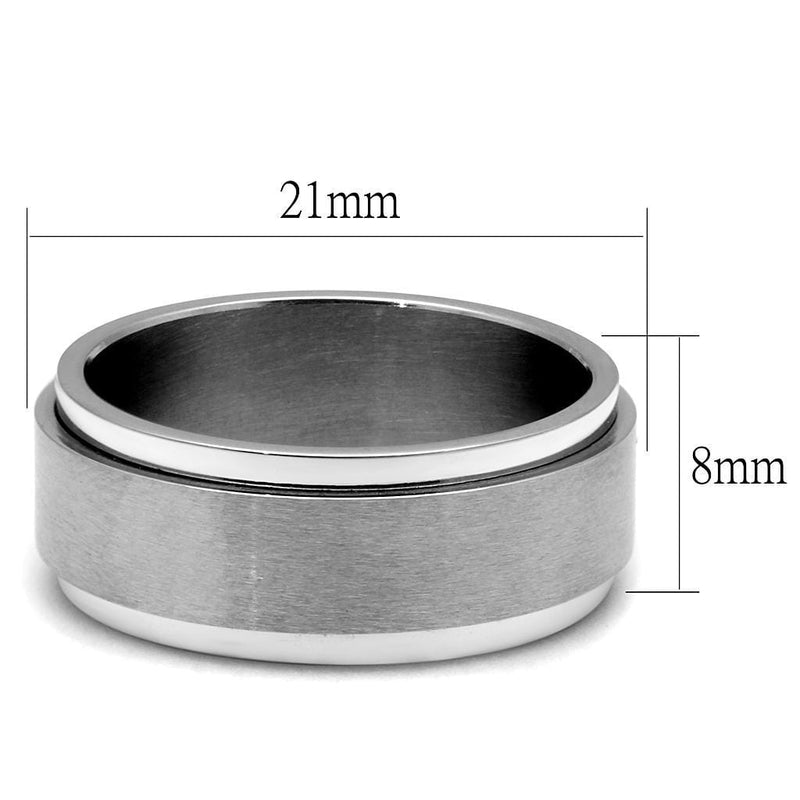 Men's Band Rings TK2919 Stainless Steel Ring