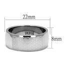 Men's Band Rings TK2945 Stainless Steel Ring