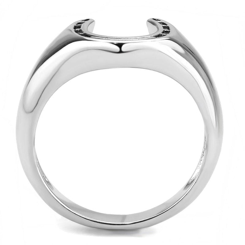 Silver Jewelry Rings Men's Rings TK3619 Stainless Steel Ring Alamode Fashion Jewelry Outlet