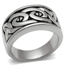 Silver Jewelry Rings Men's Rings TK381 Stainless Steel Ring Alamode Fashion Jewelry Outlet