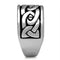 Silver Jewelry Rings Men's Rings TK381 Stainless Steel Ring Alamode Fashion Jewelry Outlet