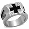 Men's Stainless Steel Rings TK2064 Stainless Steel Ring with Epoxy