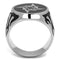 Men's Stainless Steel Rings TK2225 Stainless Steel Ring with Epoxy