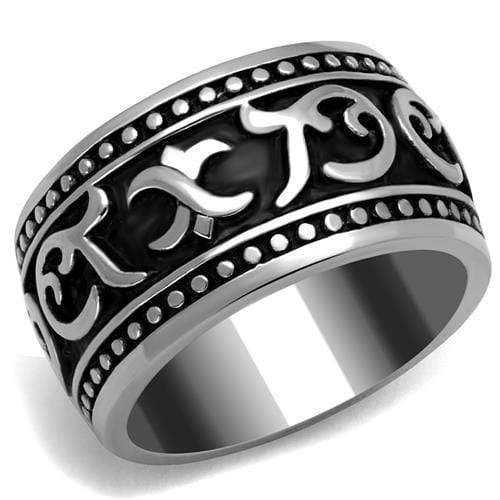 Men's Stainless Steel Rings TK2233 Stainless Steel Ring with Epoxy