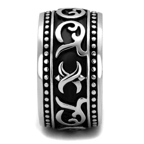 Men's Stainless Steel Rings TK2233 Stainless Steel Ring with Epoxy