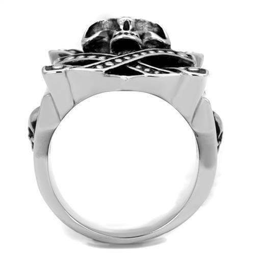 Silver Jewelry Rings Men's Stainless Steel Rings TK2242 Stainless Steel Ring Alamode Fashion Jewelry Outlet