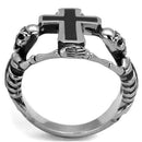 Men's Stainless Steel Rings TK2313 Stainless Steel Ring with Epoxy