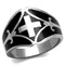 Men's Stainless Steel Rings TK2314 Stainless Steel Ring with Epoxy