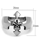 Men's Stainless Steel Rings TK2318 Stainless Steel Ring with Epoxy