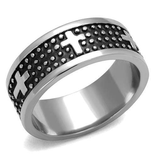 Men's Stainless Steel Rings TK2321 Stainless Steel Ring with Epoxy