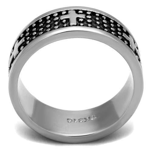 Men's Stainless Steel Rings TK2321 Stainless Steel Ring with Epoxy