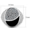 Men Sterling Silver Rings TS216 Rhodium 925 Sterling Silver Ring with CZ