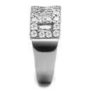 Mens Engagement Rings TK2866 Stainless Steel Ring with AAA Grade CZ