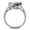 Mens Engagement Rings TK2867 Stainless Steel Ring with AAA Grade CZ