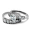 Mens Engagement Rings TK2869 Stainless Steel Ring with AAA Grade CZ