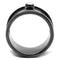 Mens Engagement Rings TK2898 Stainless Steel Ring with Top Grade Crystal