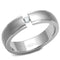 Mens Engagement Rings TK2935 Stainless Steel Ring with AAA Grade CZ