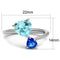 Mens Engagement Rings TK2980 Stainless Steel Ring with AAA Grade CZ