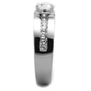 Mens Fashion Rings TK1816 Stainless Steel Ring with AAA Grade CZ