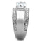 Mens Fashion Rings TK2054 Stainless Steel Ring with AAA Grade CZ