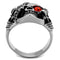 Mens Fashion Rings TK2061 Stainless Steel Ring with Top Grade Crystal